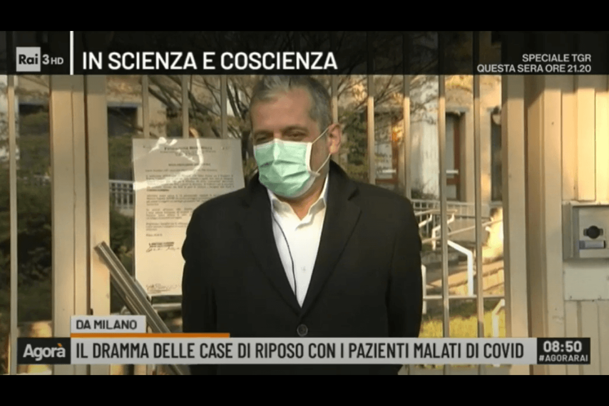 Rai 3 – Agorà: Il dramma delle case di riposo con i pazienti malati di Covid